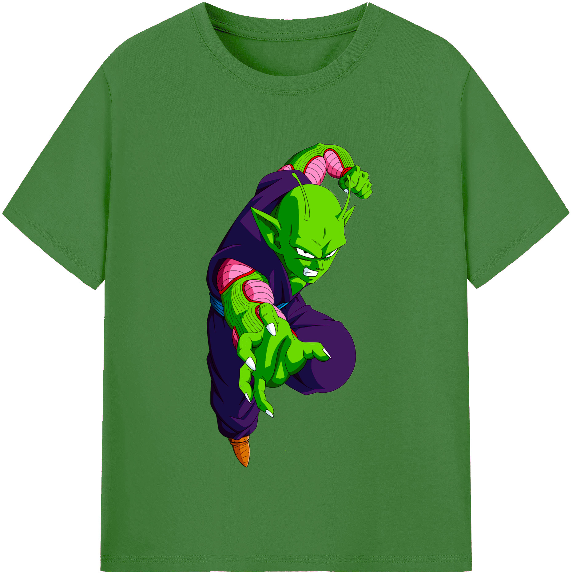 （画像用） ドラゴンボール ピッコロ DRAGON BALL Piccolo レディースカジュアルプリントTシャツ（綿100％）